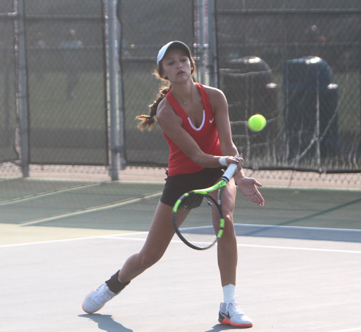 River Falls at Chi-Hi girls tennis 9-12-17
