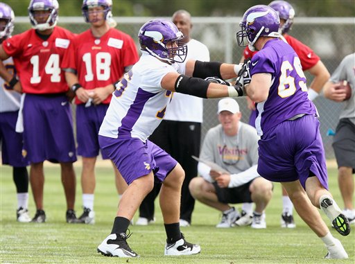 Vikings will put Kalil to test against Allen