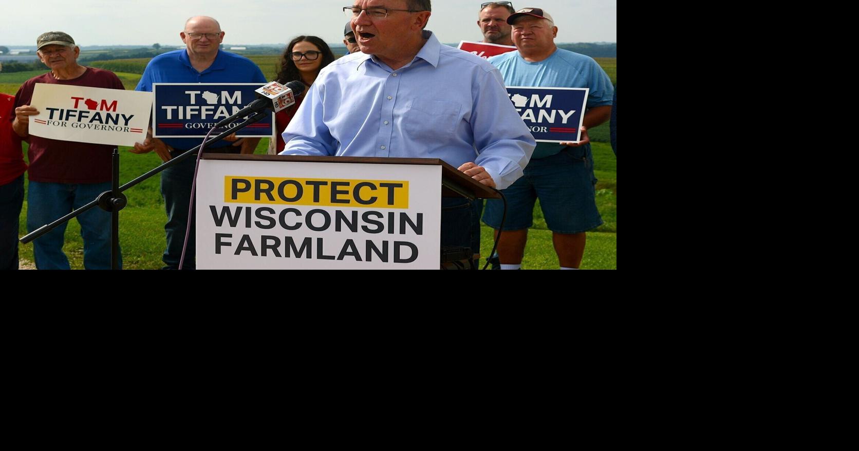 GOP governor candidate Tom Tiffany breaks with Trump on data centers