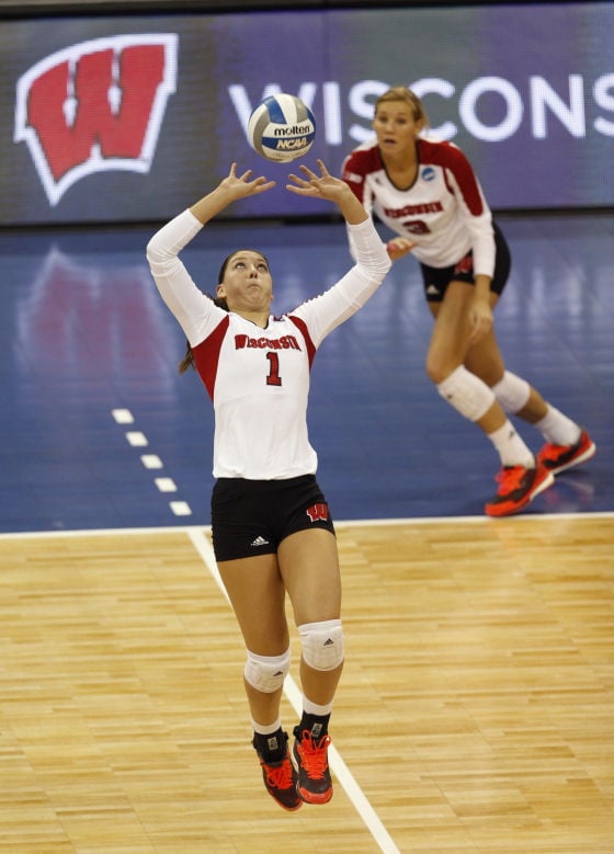 Badgers volleyball: UW's Lauren Carlini named first-team AVCA All ...