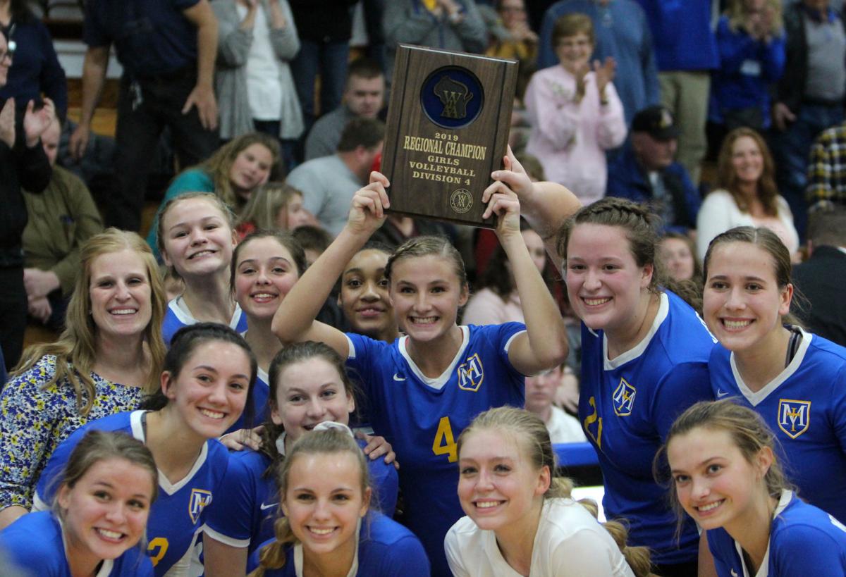 Eau Claire Immanuel Lutheran at McDonell volleyball 10-26-19