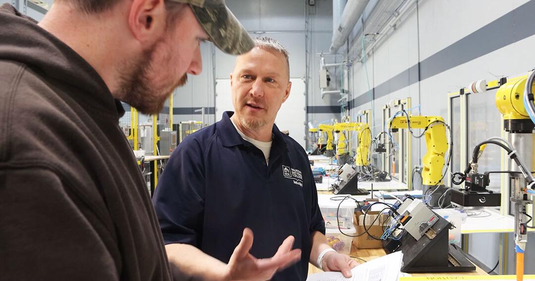 UW-Stout students develop a niche training station for Eaton, enhancing employee skills and providing hands-on experience.