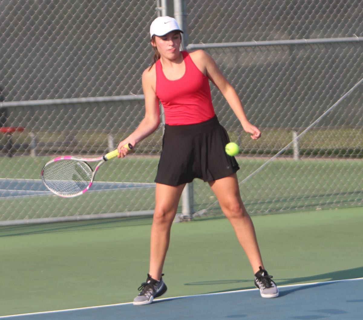 River Falls at Chi-Hi girls tennis 9-12-17