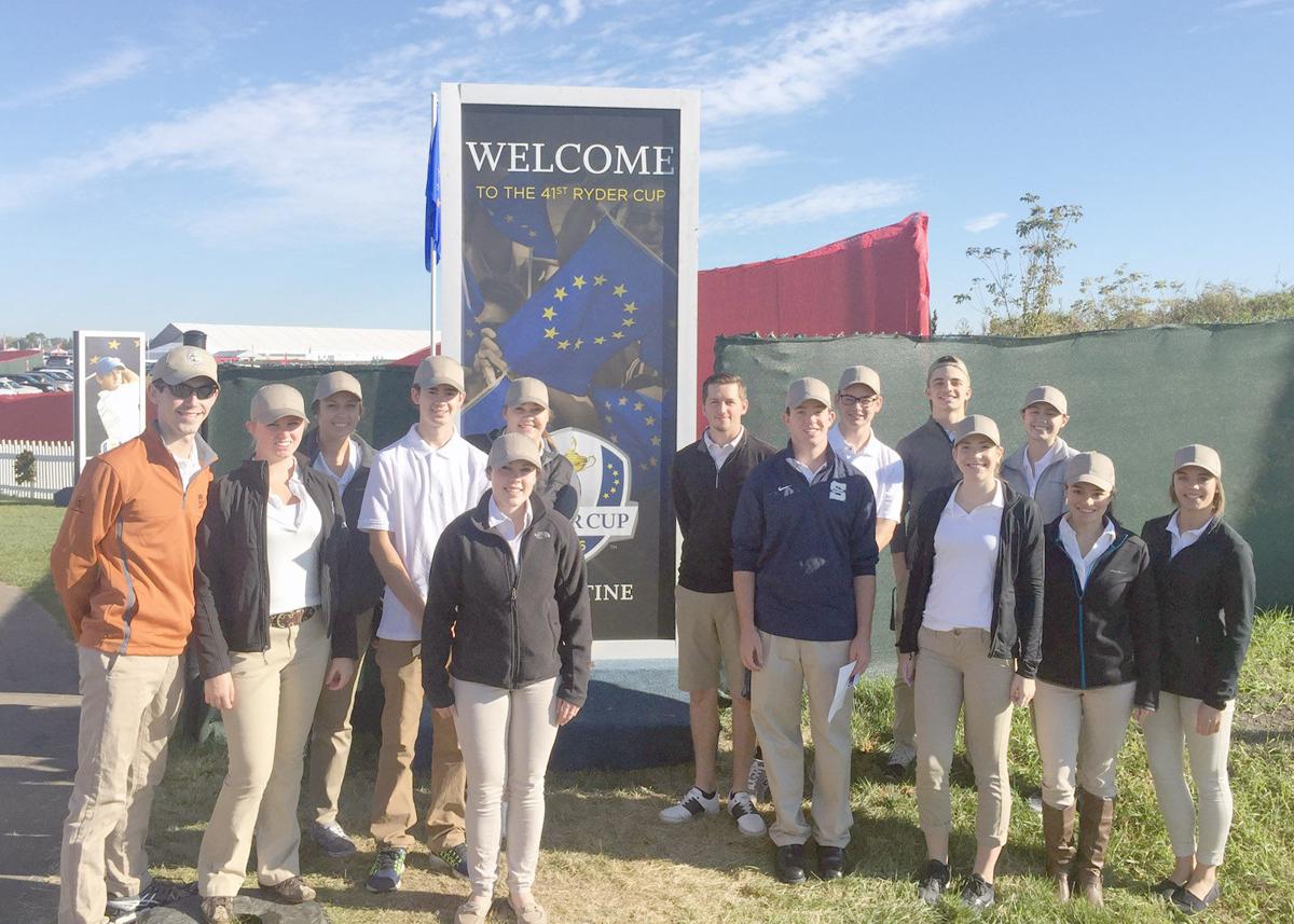 Ryder Cup student volunteers