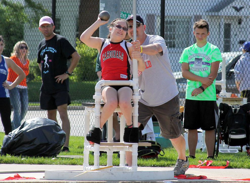 Prep State Track ChiHi's Lehmann takes third in wheelchair shot put