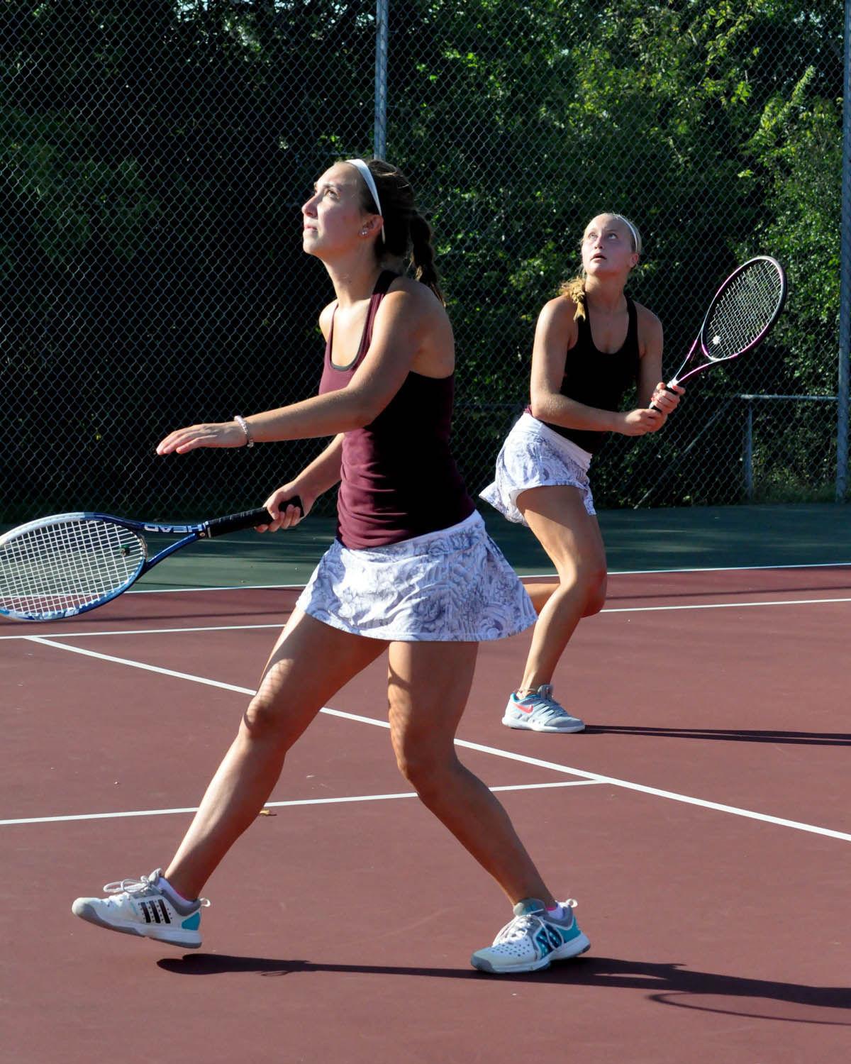 Prep Tennis Menomonie Defeated By Hudson Number One Doubles Team