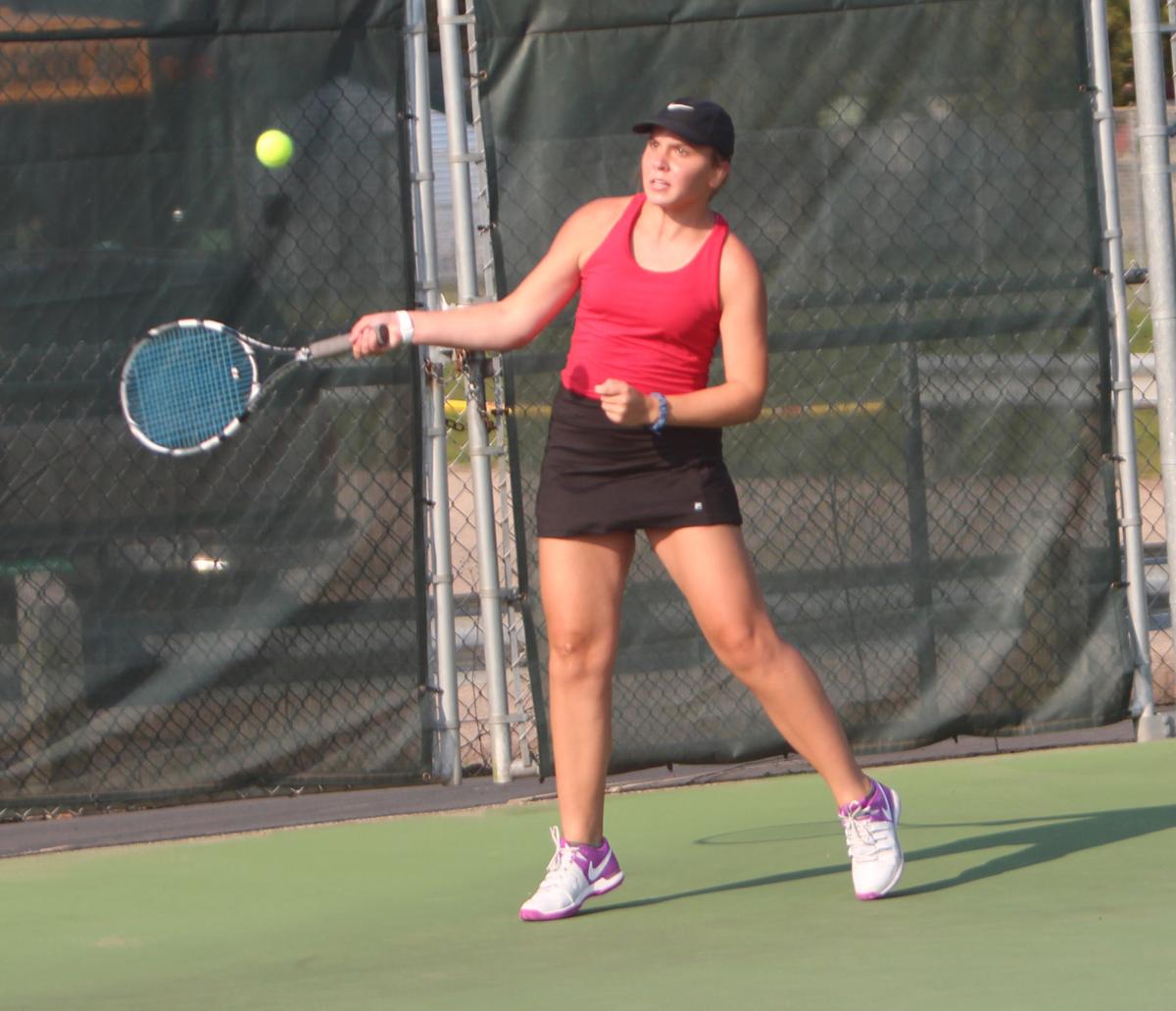 River Falls at Chi-Hi girls tennis 9-12-17