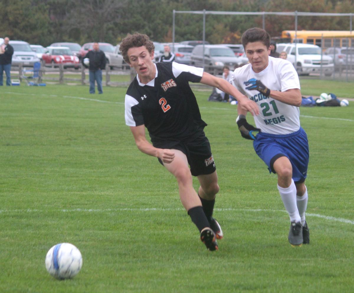 McDonell/Regis vs Black River Falls boys soccer 10-10-17