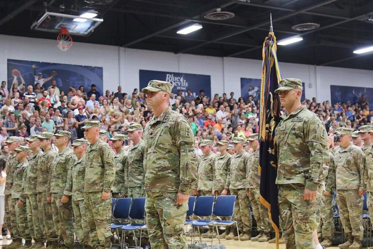ROTC ceremony