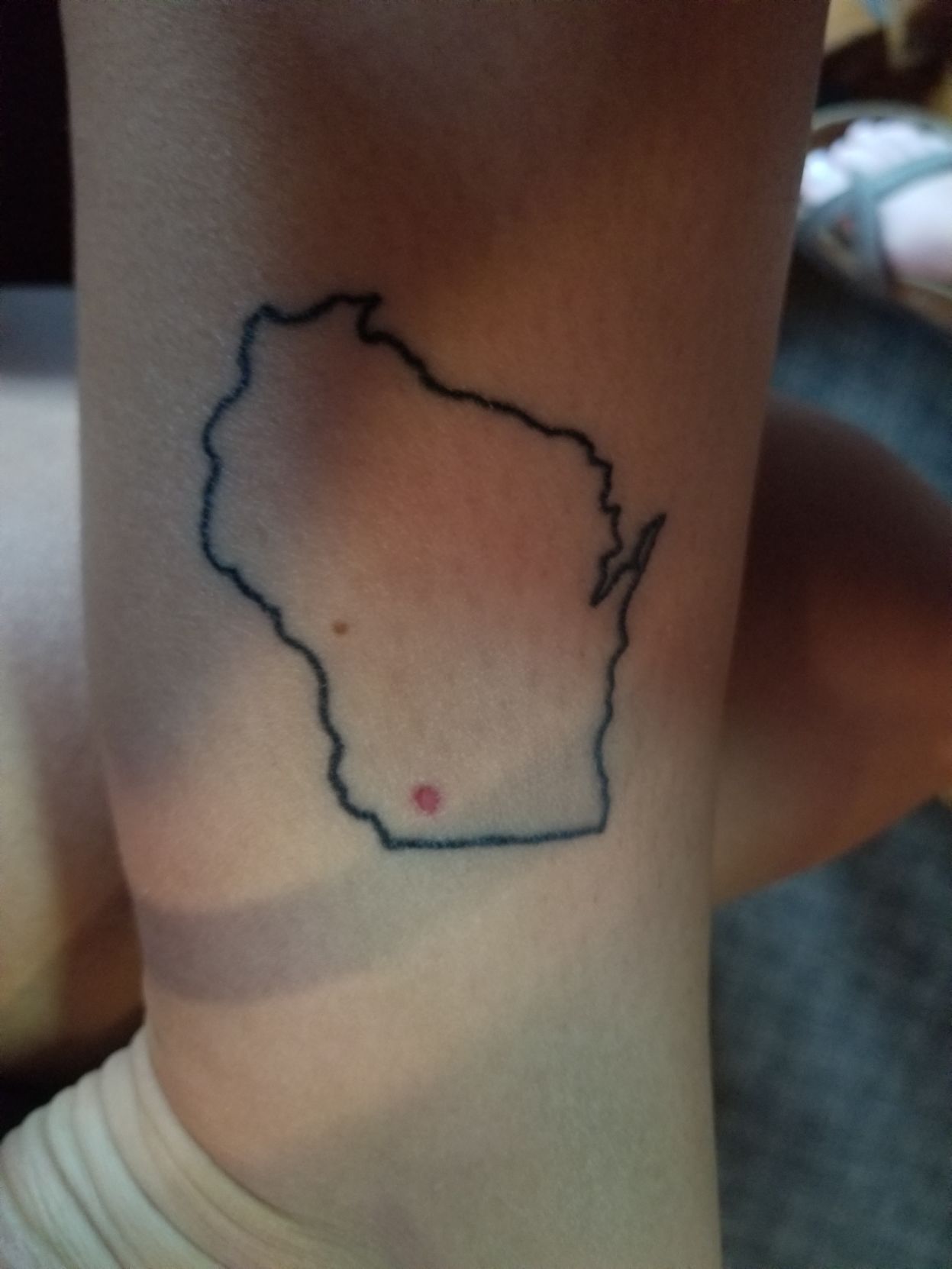 My Wisconsin tattoo Savannah Lawinger