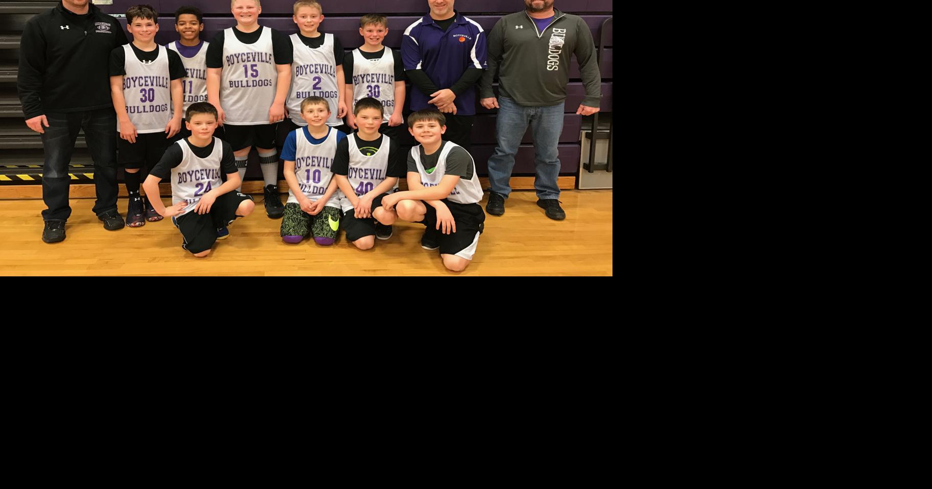 Boyceville boys' fifth grade team finishes season undefeated