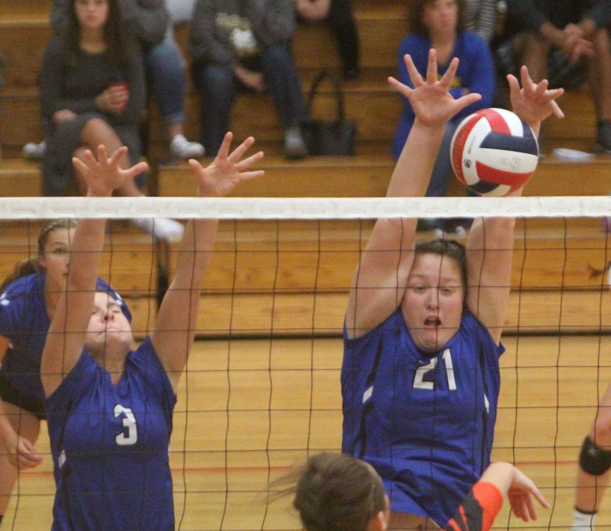 Debbie Roesler Memorial Invitational volleyball at McDonell 9-9-17
