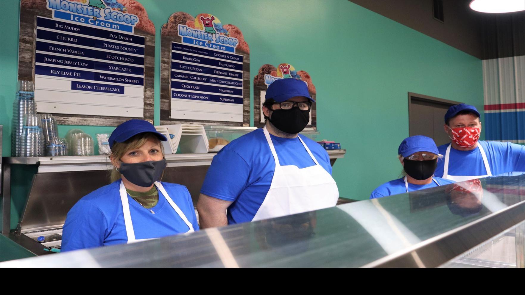 We Ve Seen A Lot Of Smiles Monster Scoop Ice Cream Opens In Chippewa Falls Local News Chippewa Com