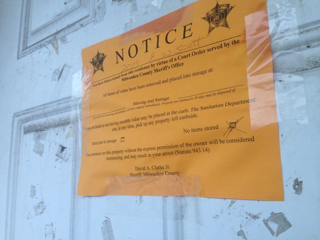 Wisconsin eviction process: What happens to a tenant's property?