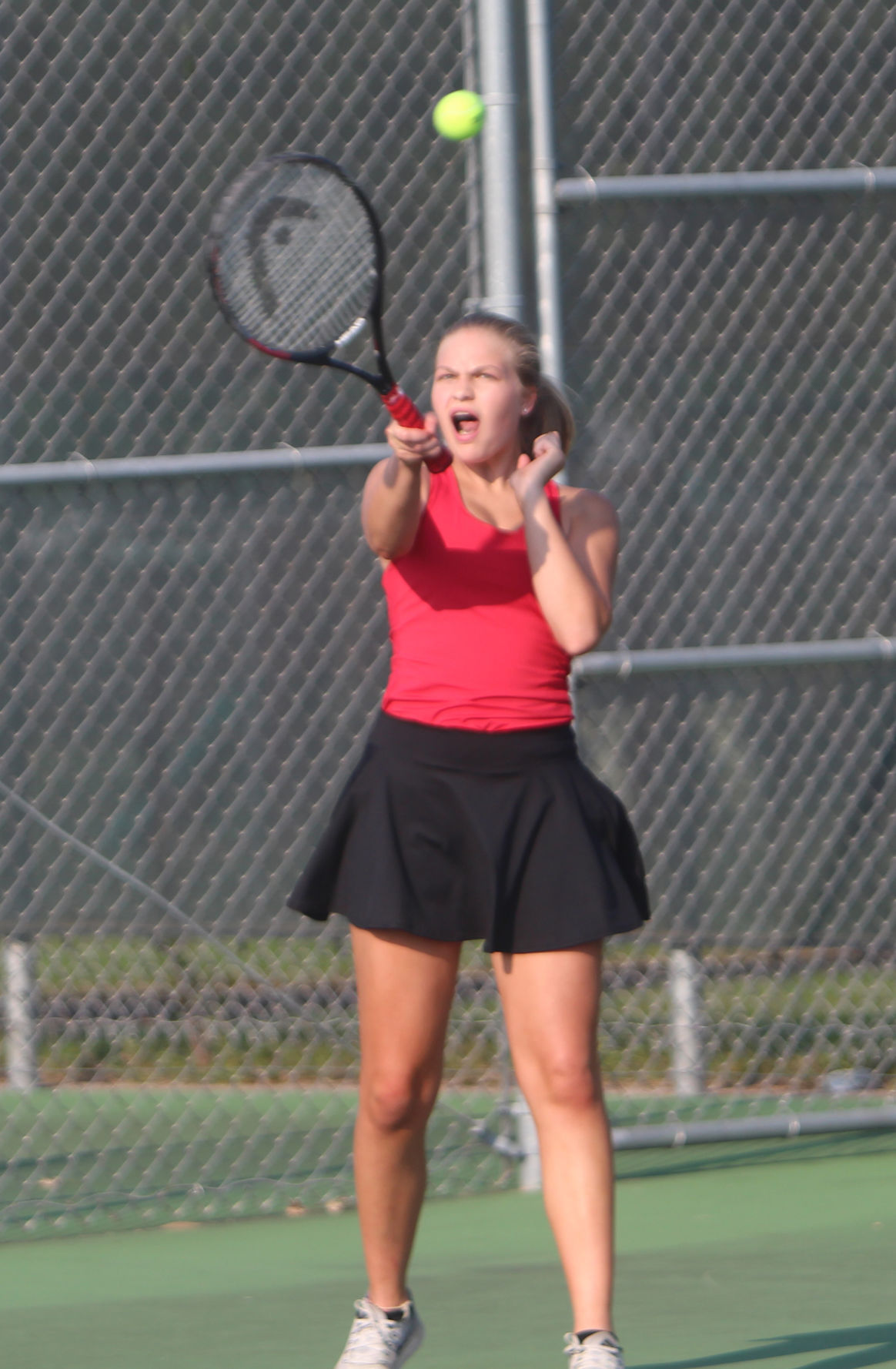 River Falls at Chi-Hi girls tennis 9-12-17