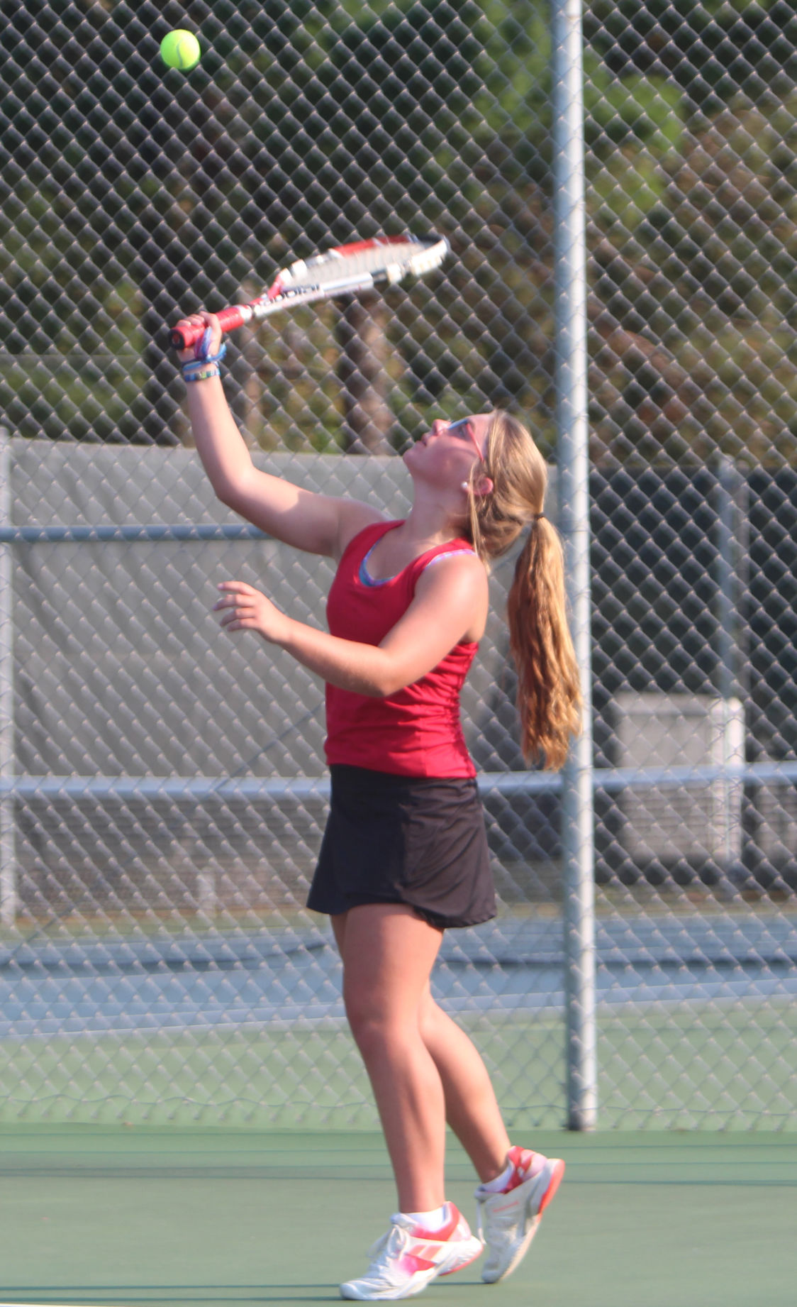 River Falls at Chi-Hi girls tennis 9-12-17