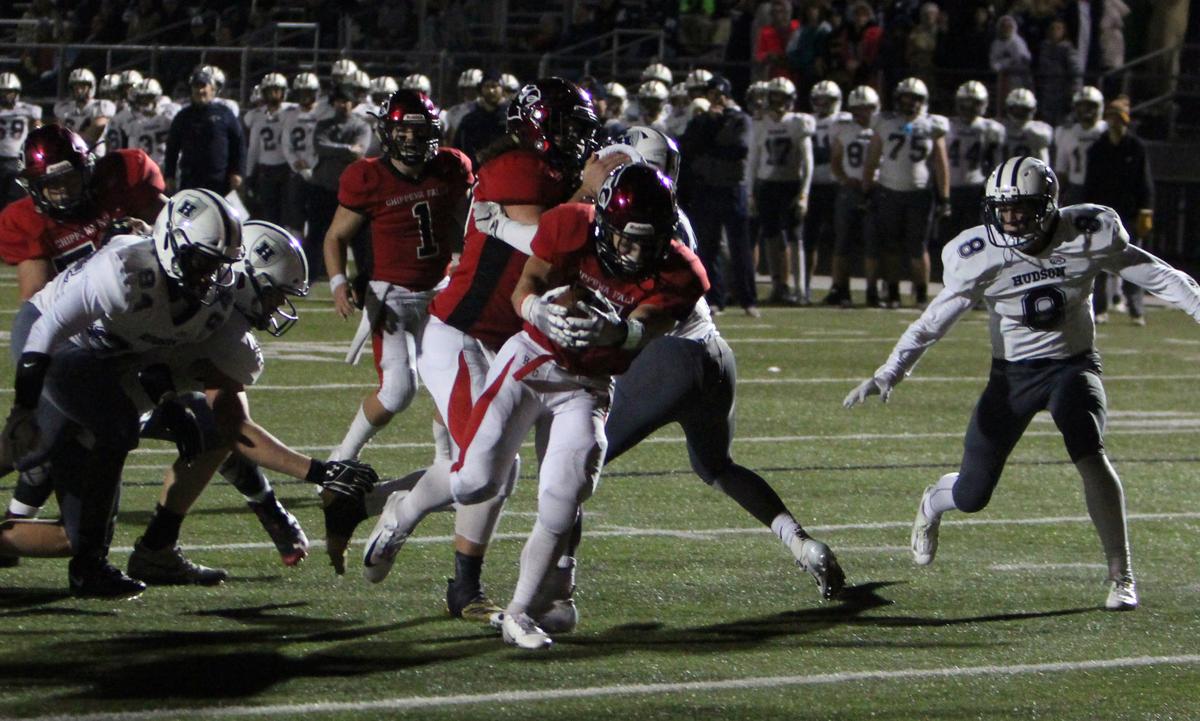 Prep Football Chi Hi Runs To Victory Over Hudson To Close Regular