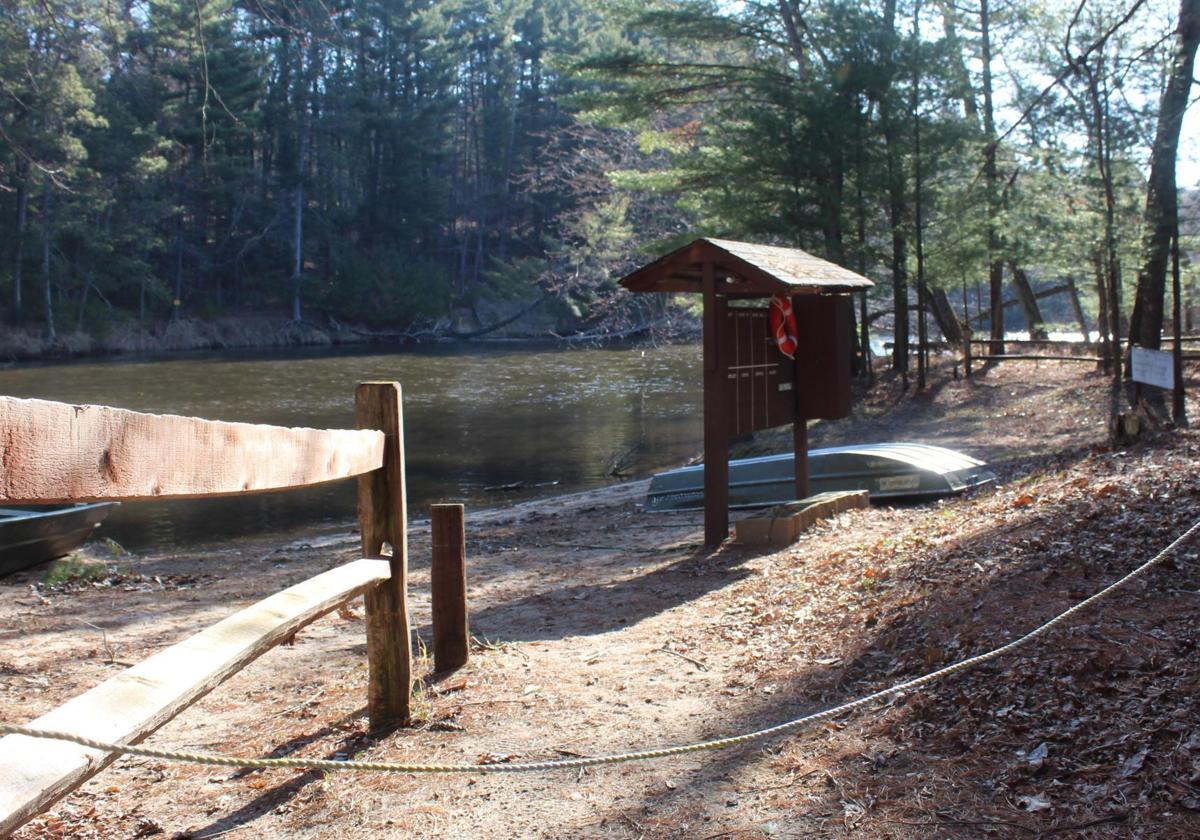 Upham Woods swimming area in Dells