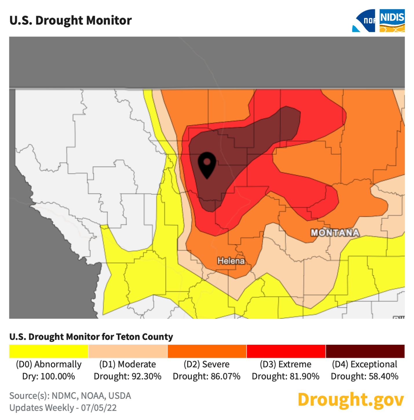 County Epicenter Of Drought | News | Choteauacantha.com