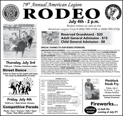 Legion Rodeo Main Event | Calendar | choteauacantha.com