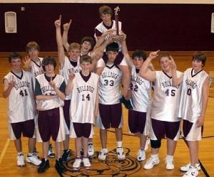 Choteau Boys Junior High Basketball A Squad Win Valley
