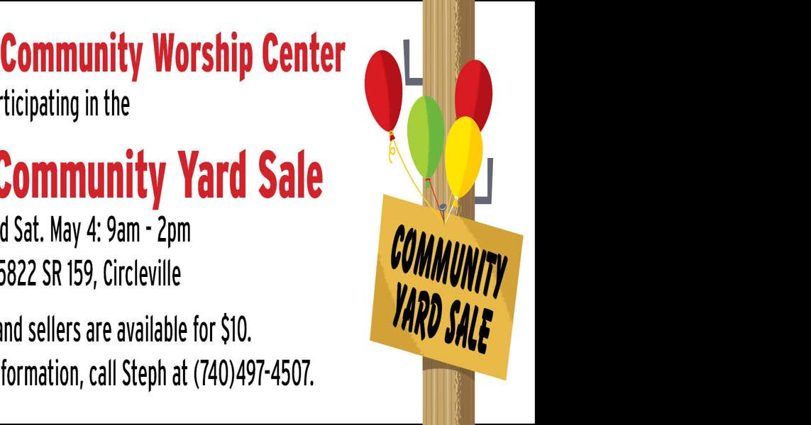 First Church of God Community Jackson Road Community Yard Sale Ads