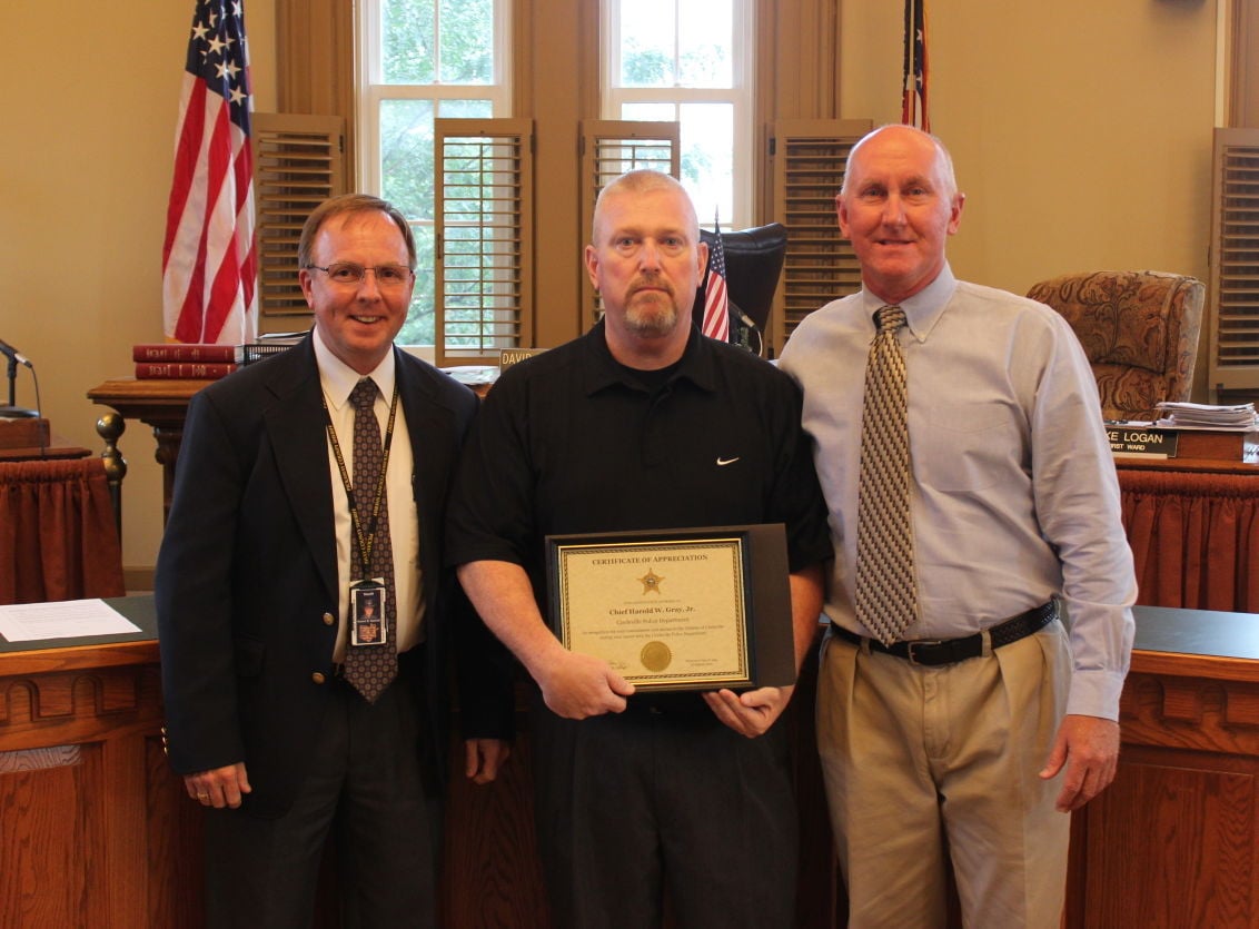 Gray Honored By Circleville City Council, Sheriff Radcliff | News ...