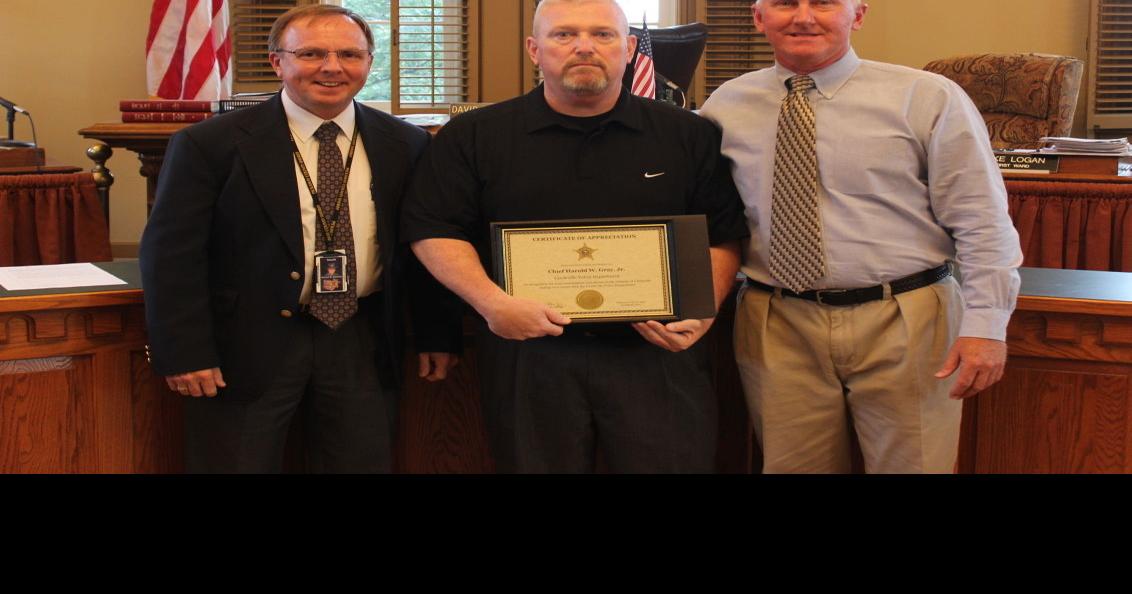 Gray honored by Circleville City Council, Sheriff Radcliff News