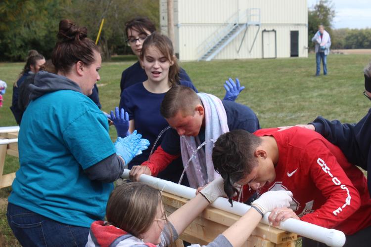 Students Get Mace Training To Prepare For Military, Law Enforcement
