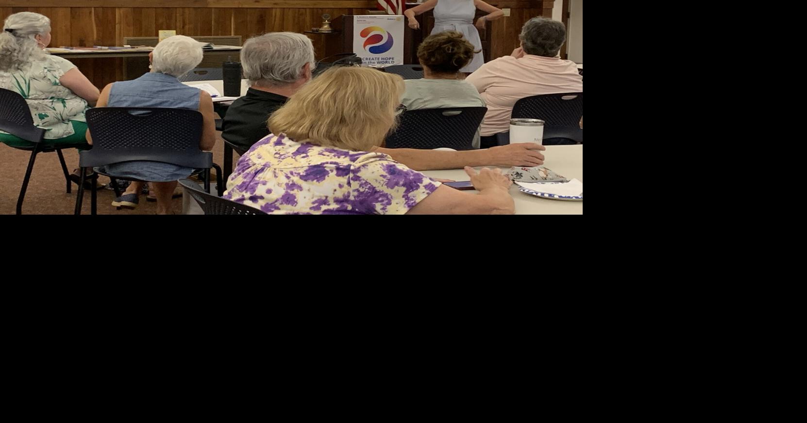 Sunrise Rotary learns about Ohioana Library Association Community