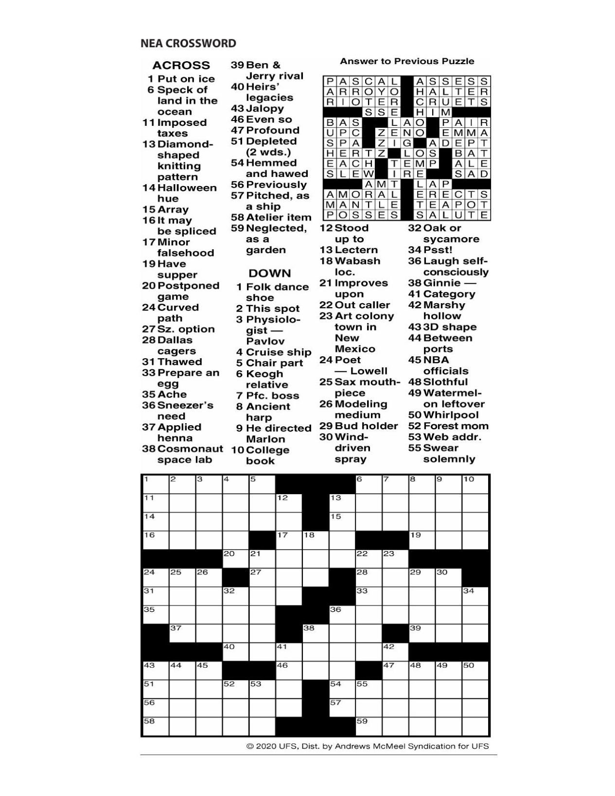 retired editor of usa today crosswords