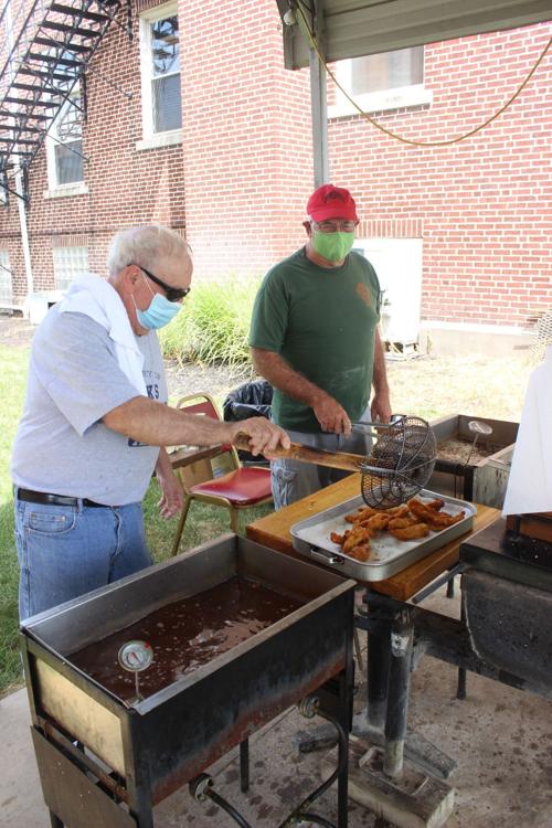 Fish fry on a Friday afternoon