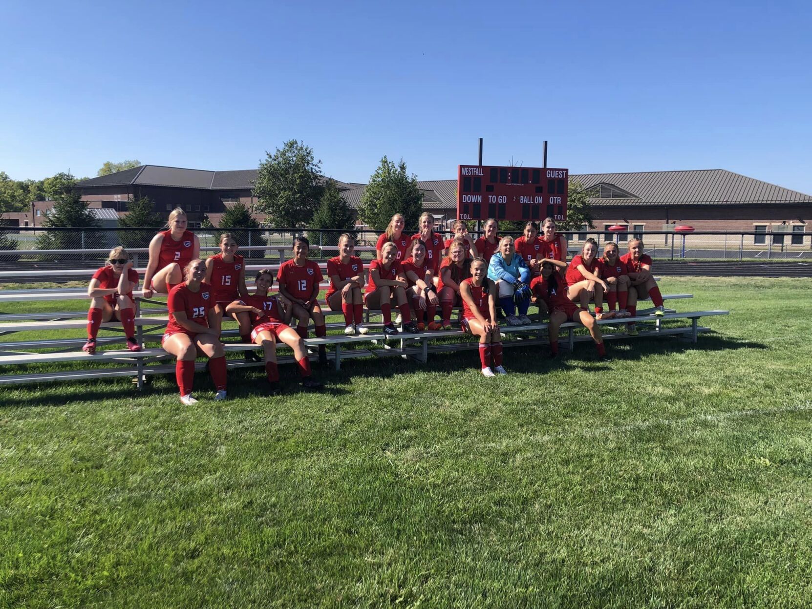 Westfall Lady Mustangs Display Dominance with 8-2 Victory over Whitehall