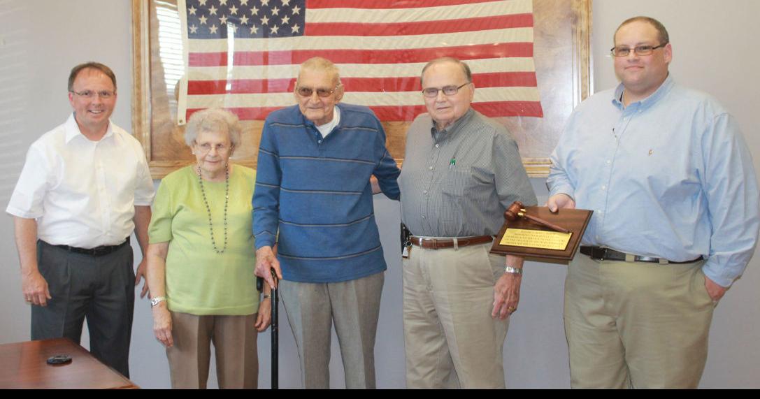 Former S. Bloomfield mayor honored at council meeting News