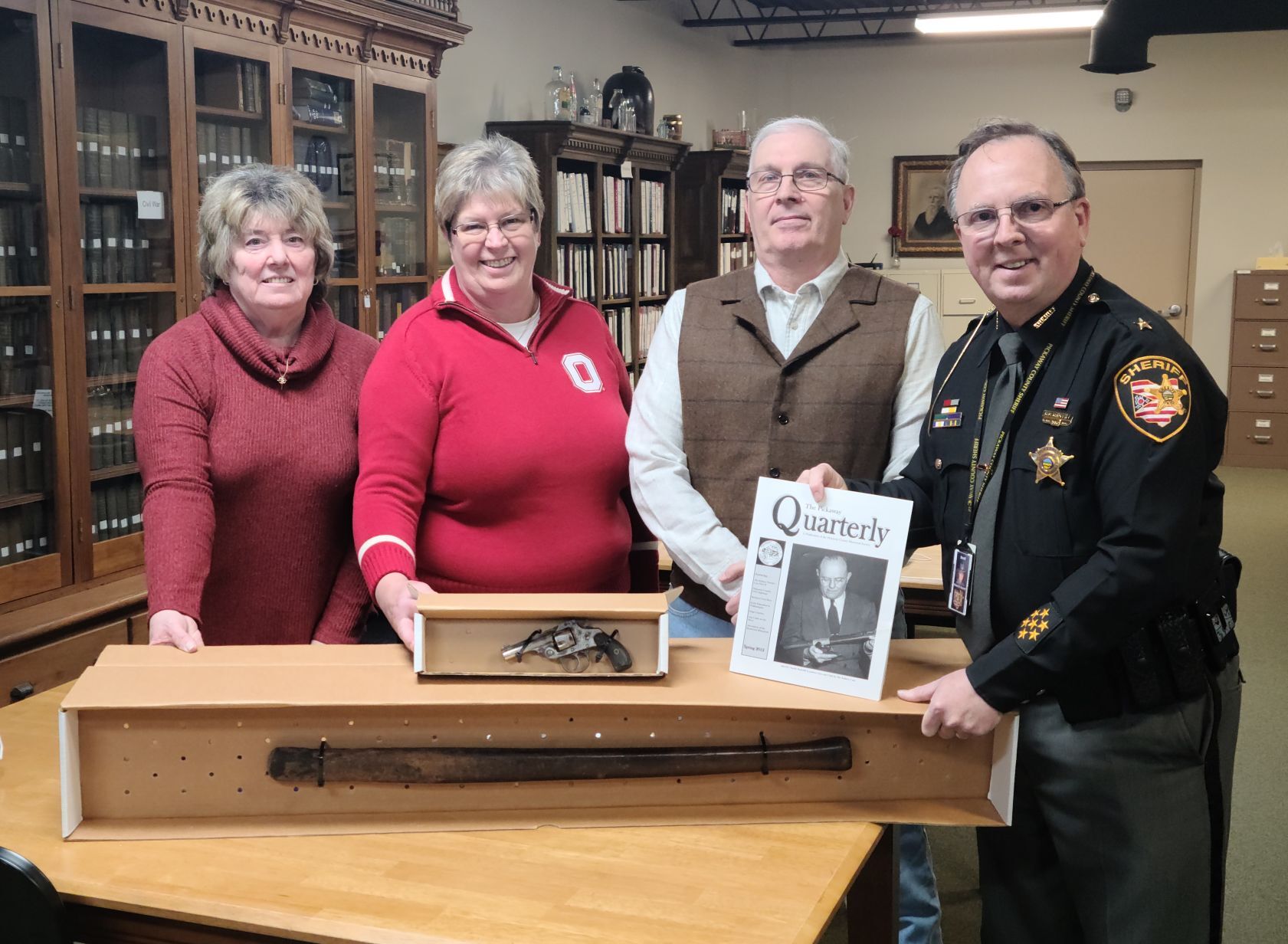 Murder case artifacts donated to Genealogical Library News