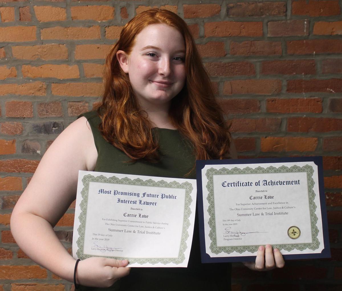 Logan Elm Senior Gets Taste Of The Law In Summer Program