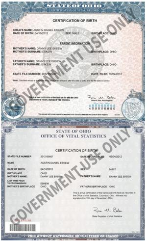 New certified birth certificates debut News circlevilleherald com
