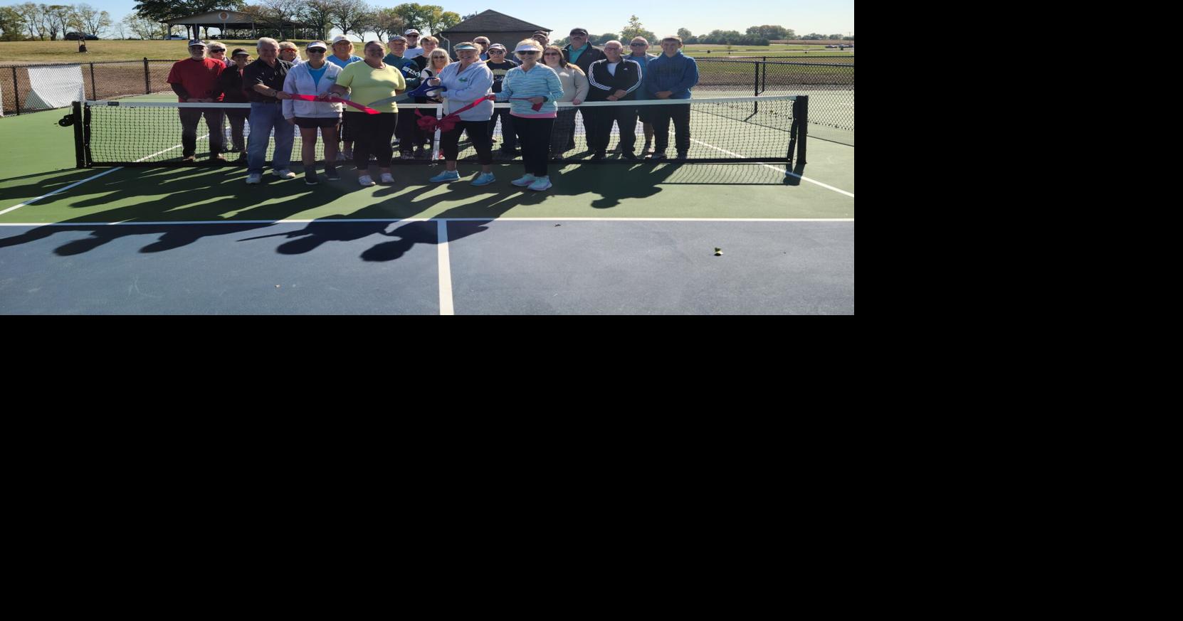 Pickaway County Pickleball Association celebrates new courts opening