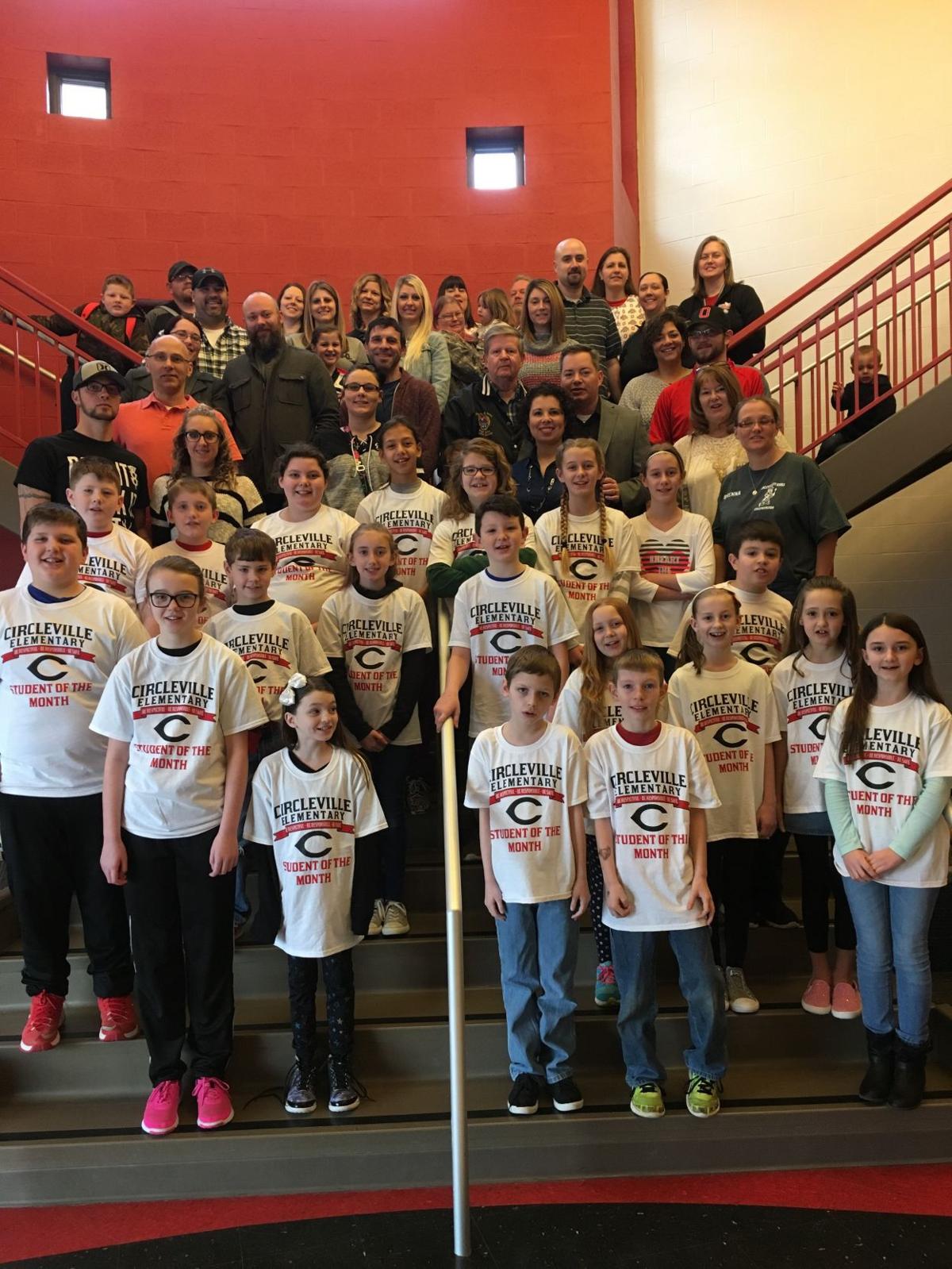 Circleville Elementary Students of the Month Community