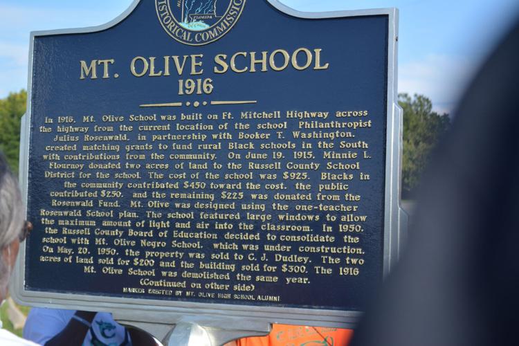 Mt. Olive High School alumni celebrate historical marker Local News