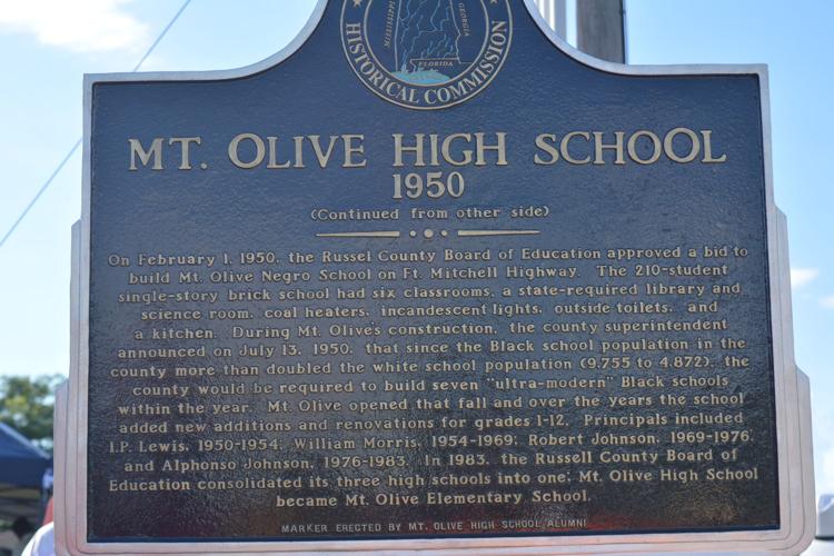 Mt. Olive High School alumni celebrate historical marker Local News