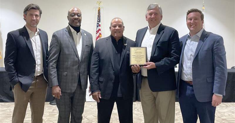 Quentin Riggins Alabama Power Quinney honored for longtime service | News | citizenofeastalabama.com
