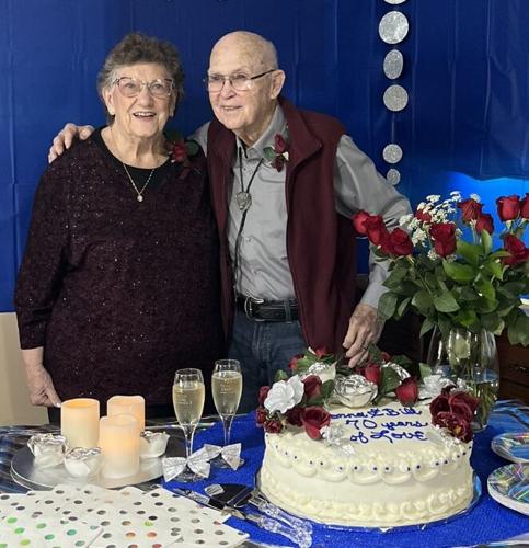 Newcombs celebrate 70 years together