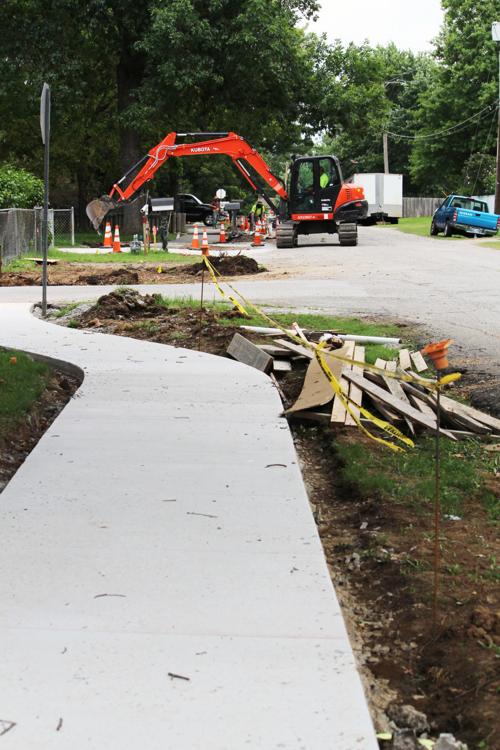 City sidewalk project continues