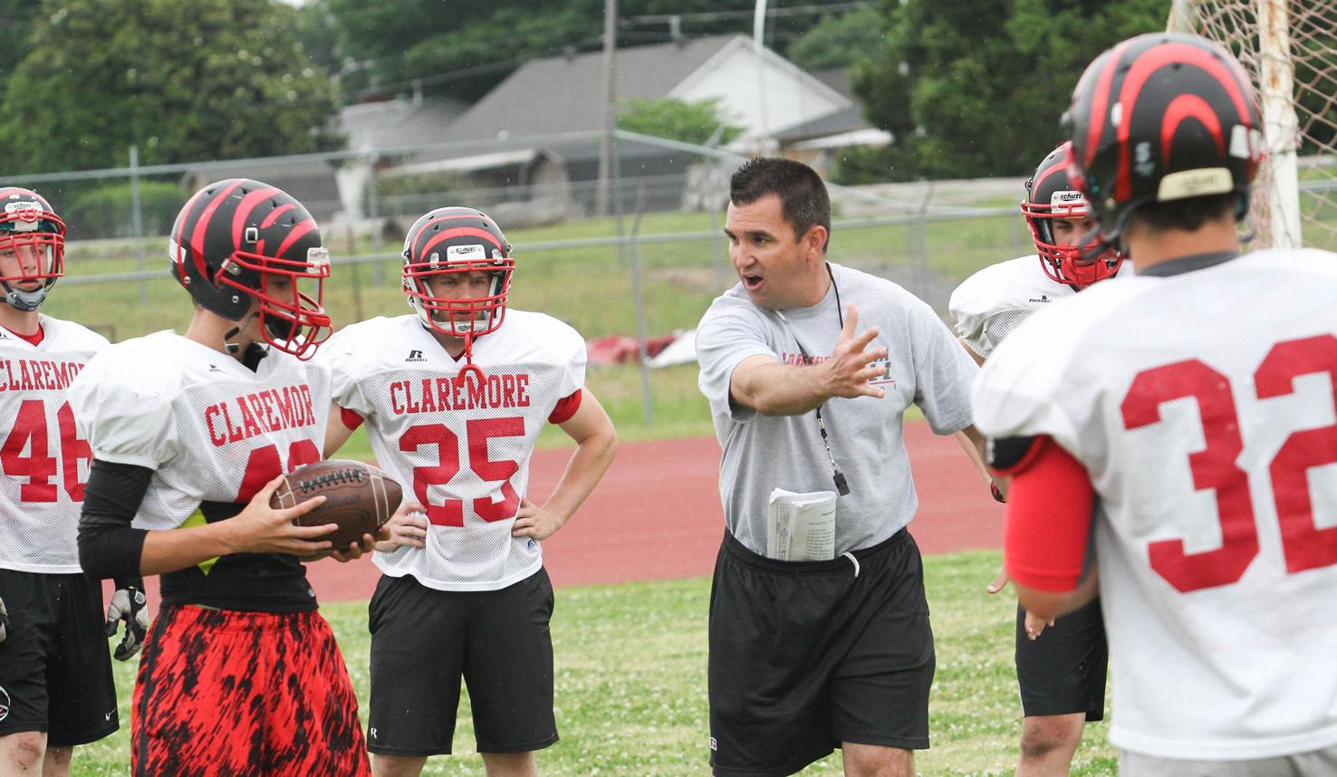 Coaching Life How Claremore football coach Jarrett Hurt is helping to