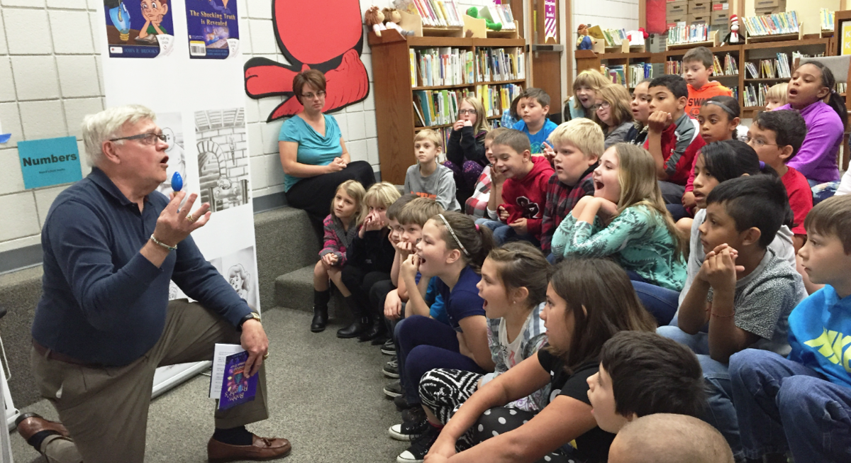 Oklahoma author visits Claremont Elementary School Lifestyles