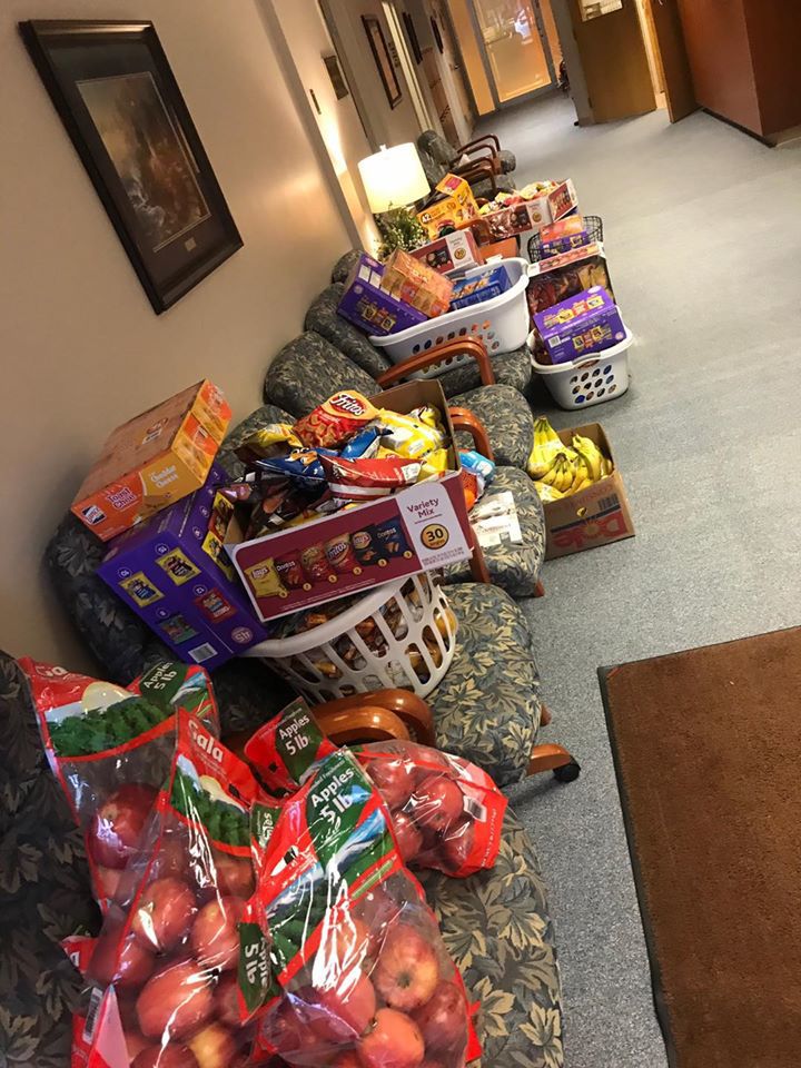 Hillcrest Claremore staff showered with appreciation, food donations