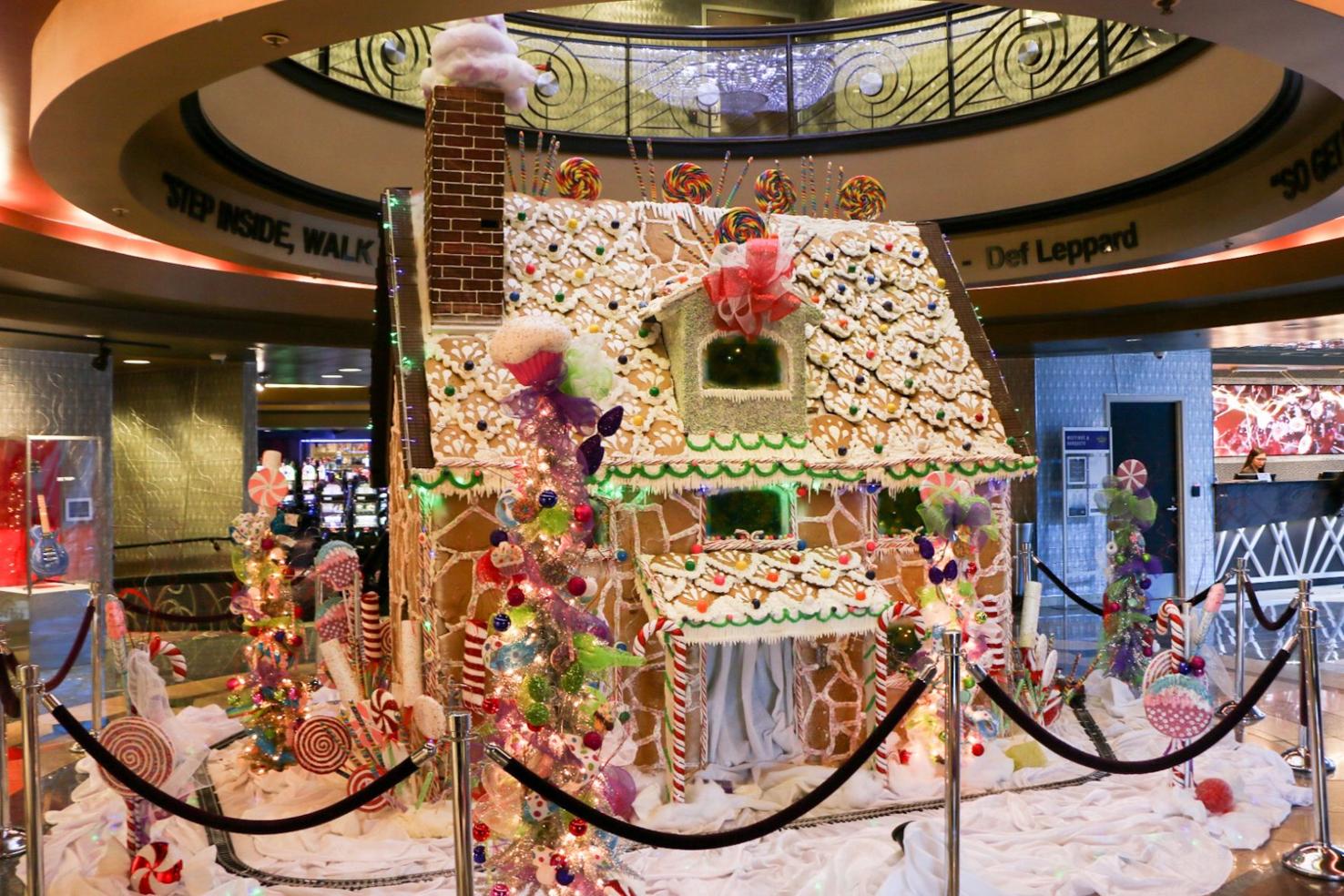 Lifesize gingerbread house unveiled in Catoosa News