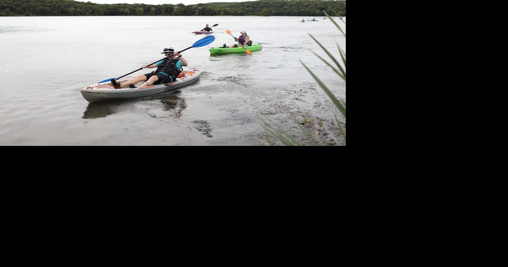 RUN, PADDLE, RUN: Greenleaf Challenge unites mother-son duo in duathlon ...