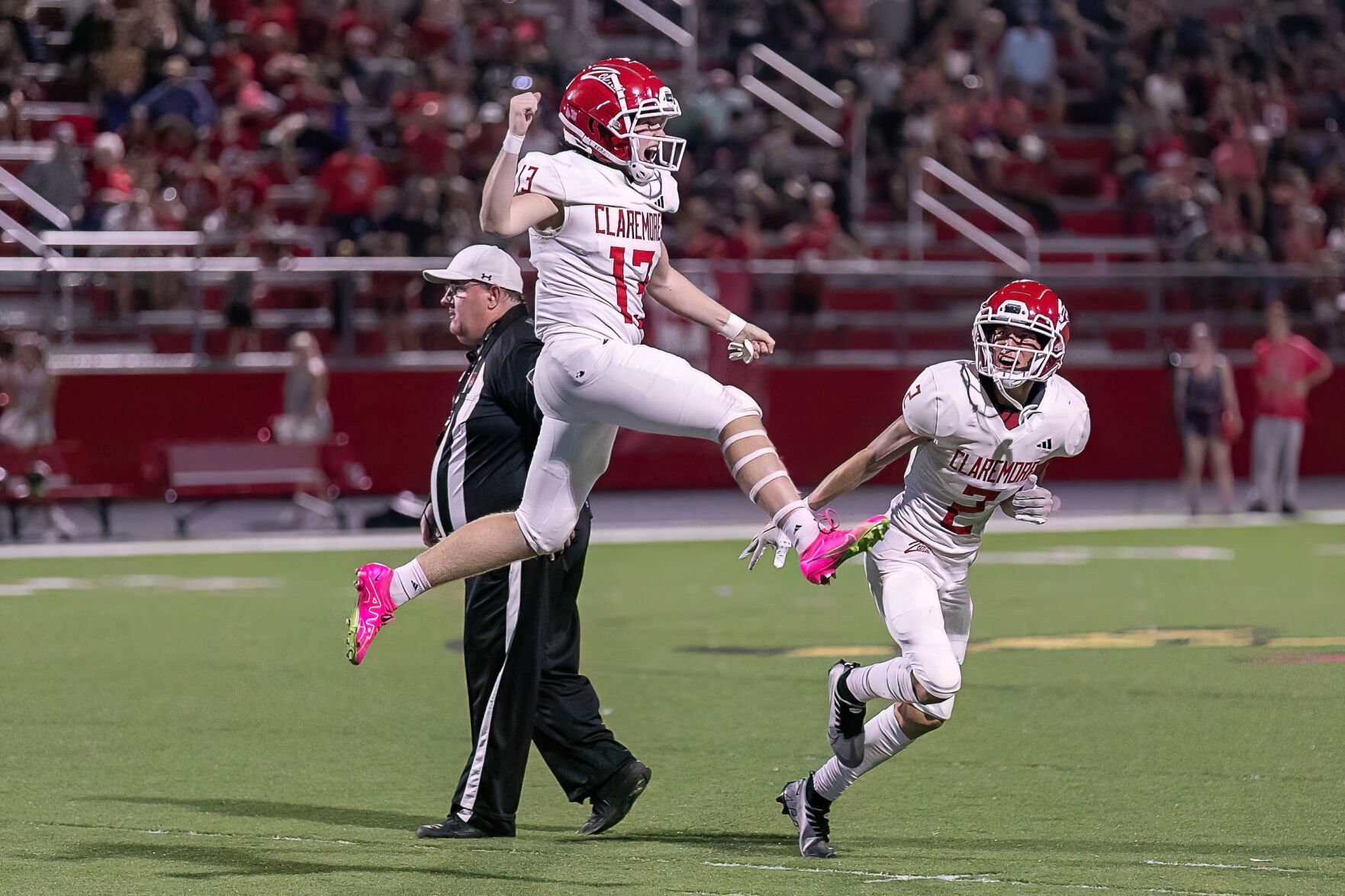 Claremore Dominant with 5-0 Record and Impressive Offense, Predicts Victory Against Pryor